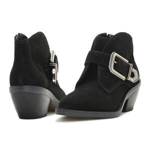 Vince Camuto Women's Ashena Black Ankle Boots Size 8